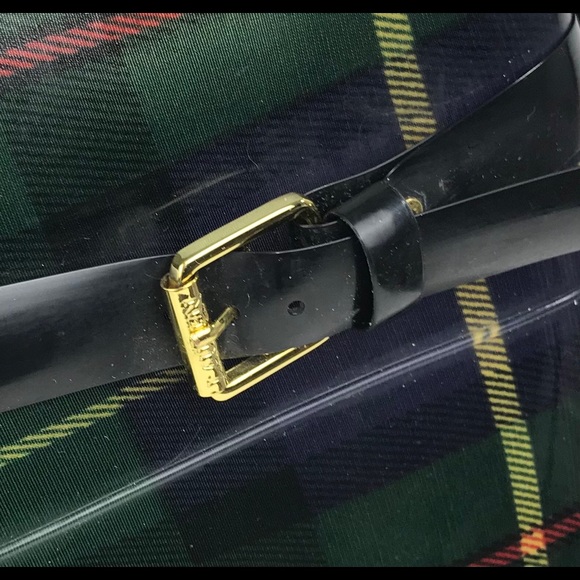 Lauren Ralph Lauren RossalynII Tall Plaid Rain Boots - Picture 9 of 13